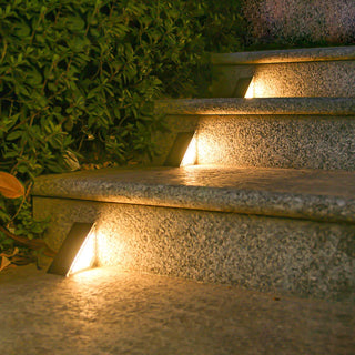 8 Luces LED Solares para Escaleras Exteriores Impermeables