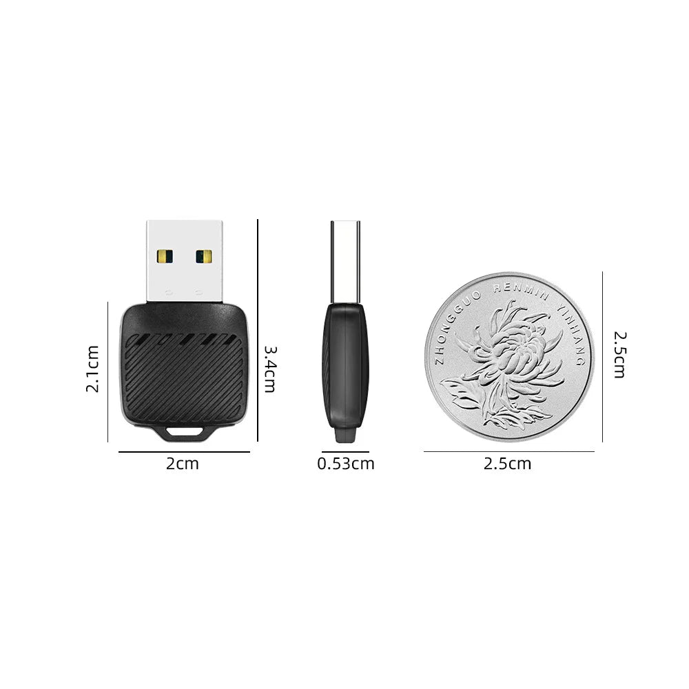 Adaptador inalámbrico CarPlay Android Auto 2 en 1, Dongle para coche, conexión automática Plug & Play para iPhone y Android, coche con cable de fábrica