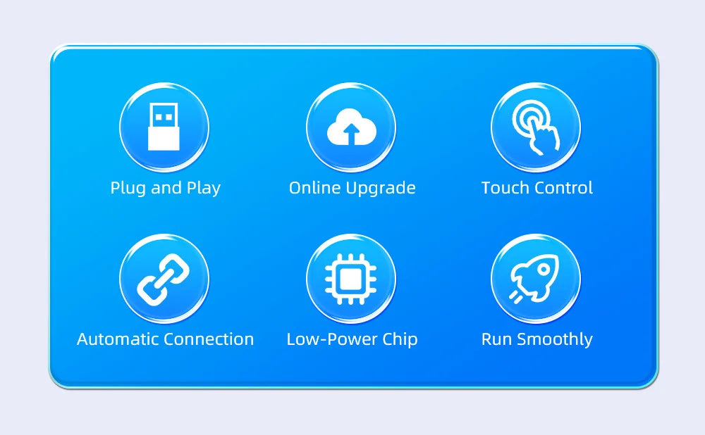 Adaptador inalámbrico CarPlay Android Auto 2 en 1, Dongle para coche, conexión automática Plug & Play para iPhone y Android, coche con cable de fábrica