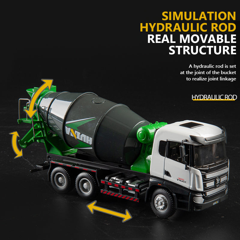 Modelo de Auto Fundido a Presión HUINA 1:50 Vehículo Construcción