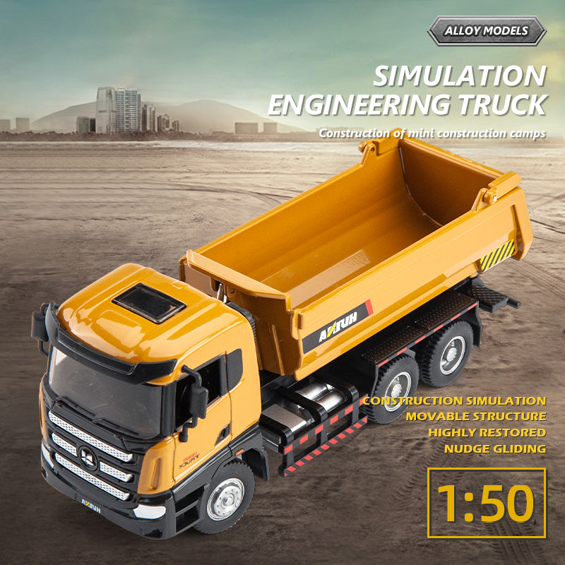 Modelo de Auto Fundido a Presión HUINA 1:50 Vehículo Construcción