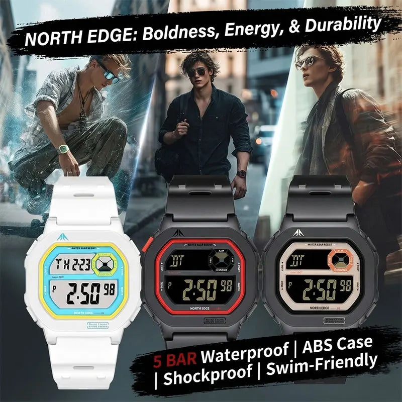 NORTH EDGE X1 Reloj Inteligente Digital 50M