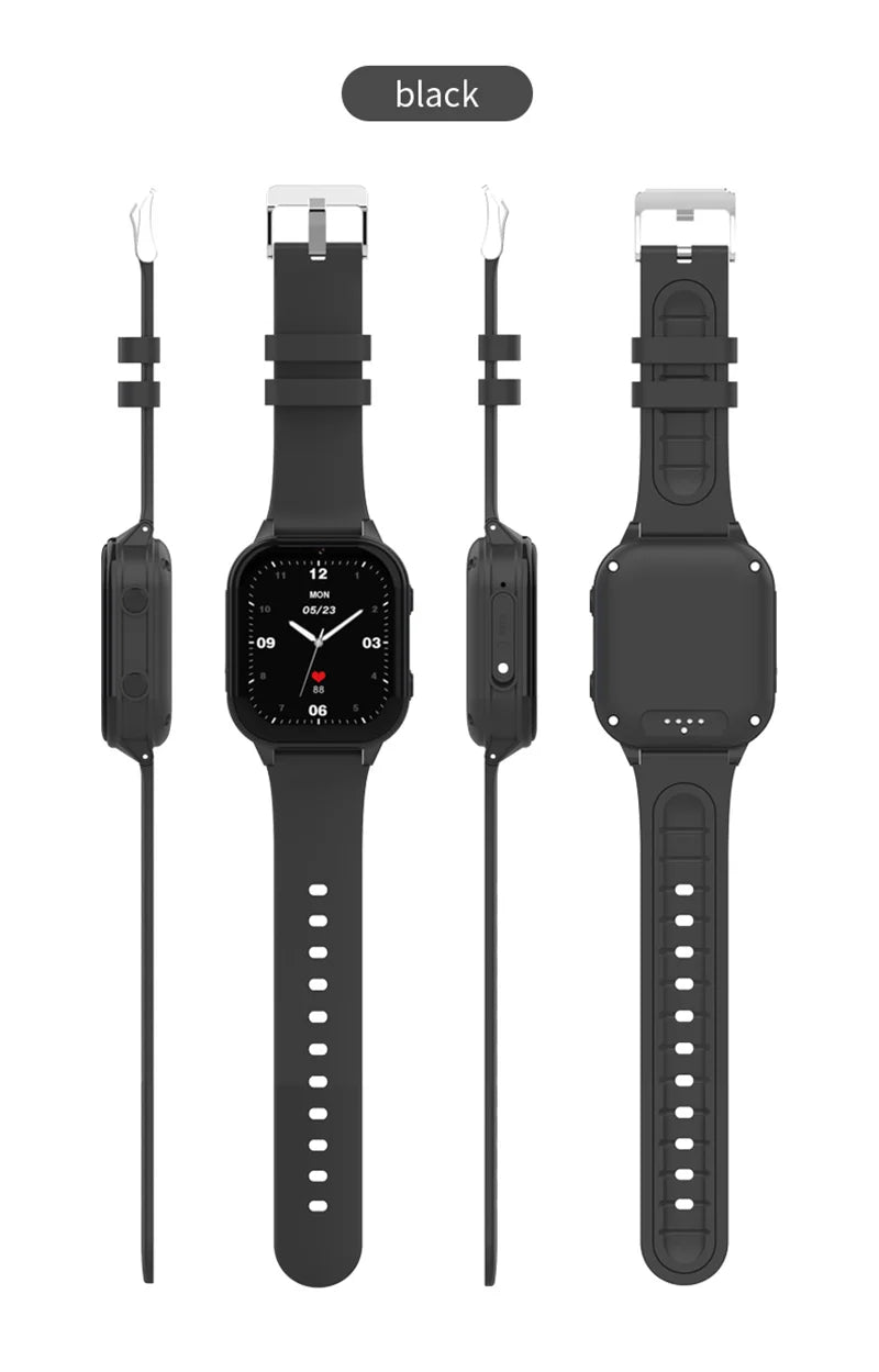 Reloj Inteligente 4G para Niños con GPS, WiFi, SOS, Whatsapp KT19Pro MAX Android 8.1 con Videollamada, Cámara y Monitor