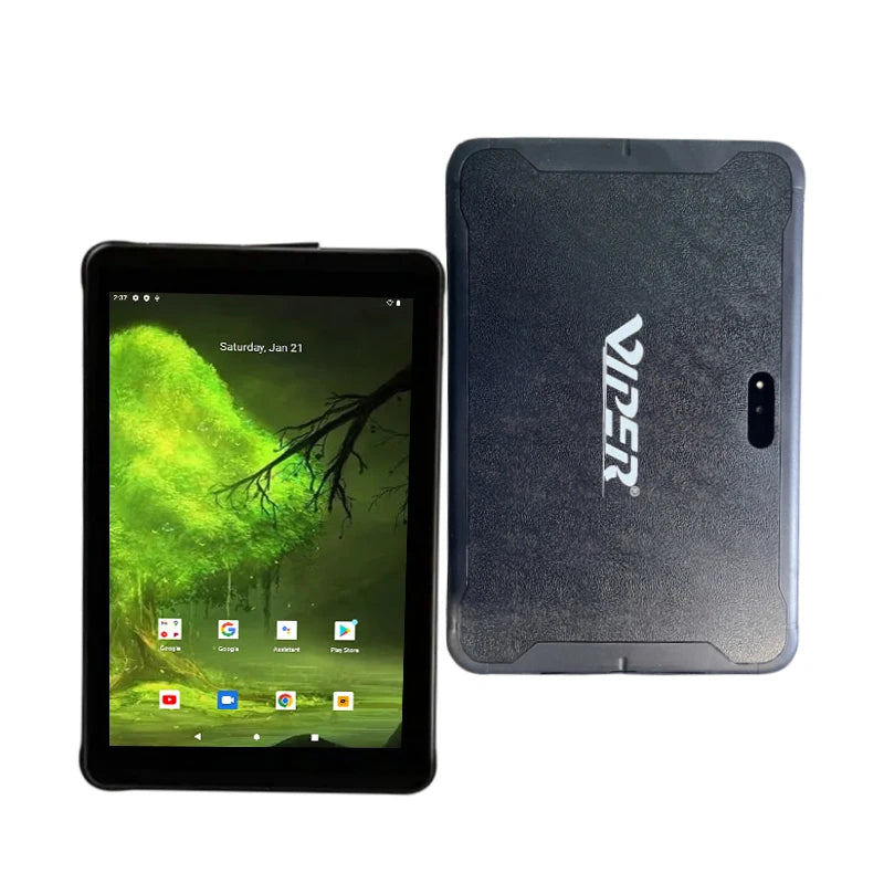 Tablet PC Android 12 de 10.1 Pulgadas con Lápiz Óptico Gratuito, 3GB de RAM, 64GB de ROM, CPU MT8168, WIFI, HD-MI, Resistente al Agua, Caídas y Polvo