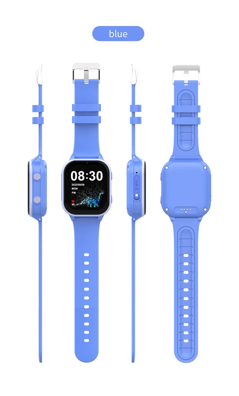 Reloj Inteligente 4G para Niños con GPS, WiFi, SOS, Whatsapp KT19Pro MAX Android 8.1 con Videollamada, Cámara y Monitor