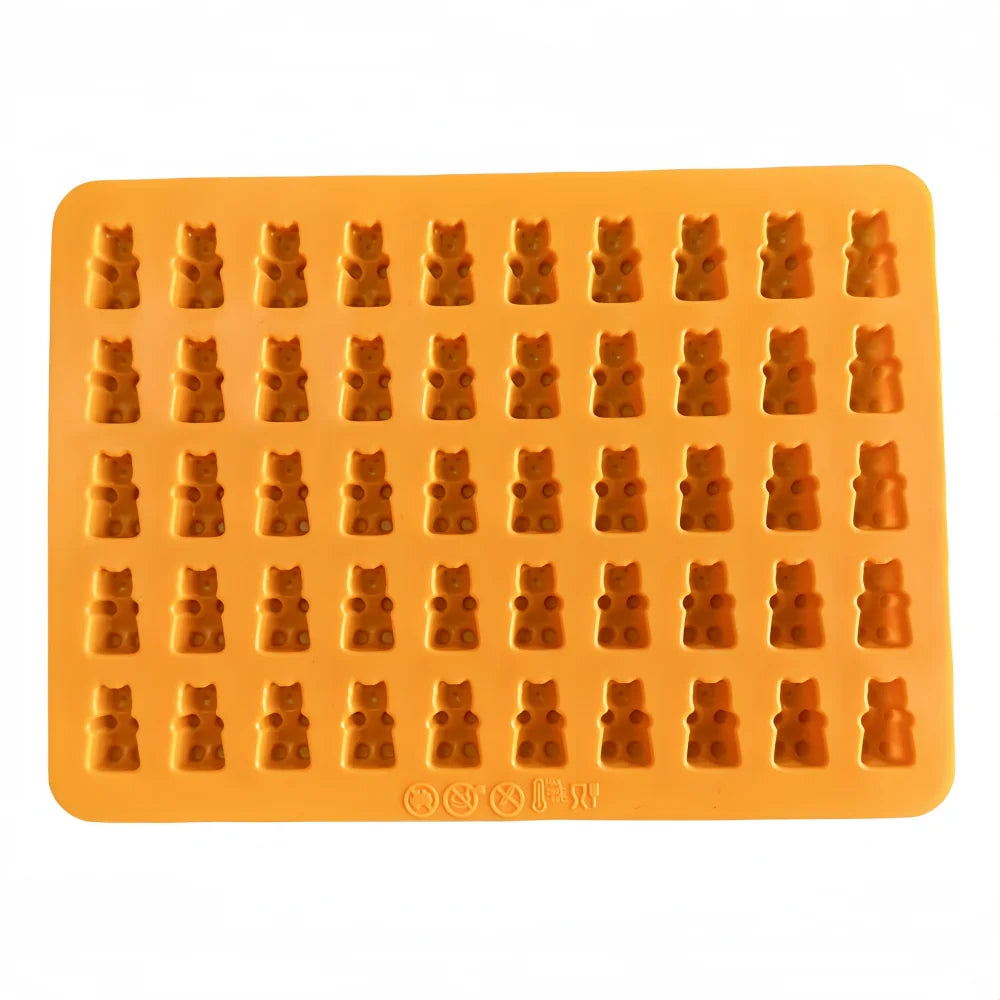 Moldes de Silicona para Dulces de Oso, 4 Piezas
