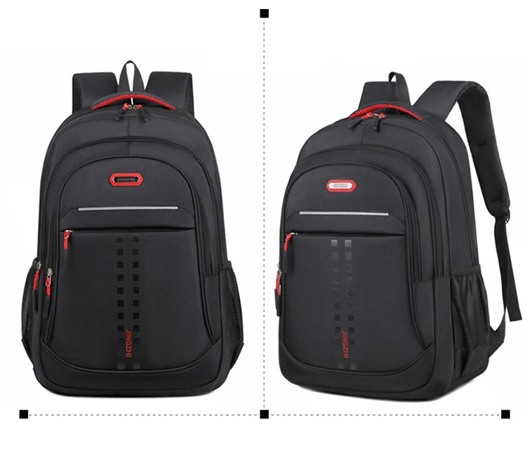 Mochila Oxford impermeable para hombres y mujeres, bolsa para computadora de negocios, mochila de viaje de ocio, mochila para estudiantes de secundaria