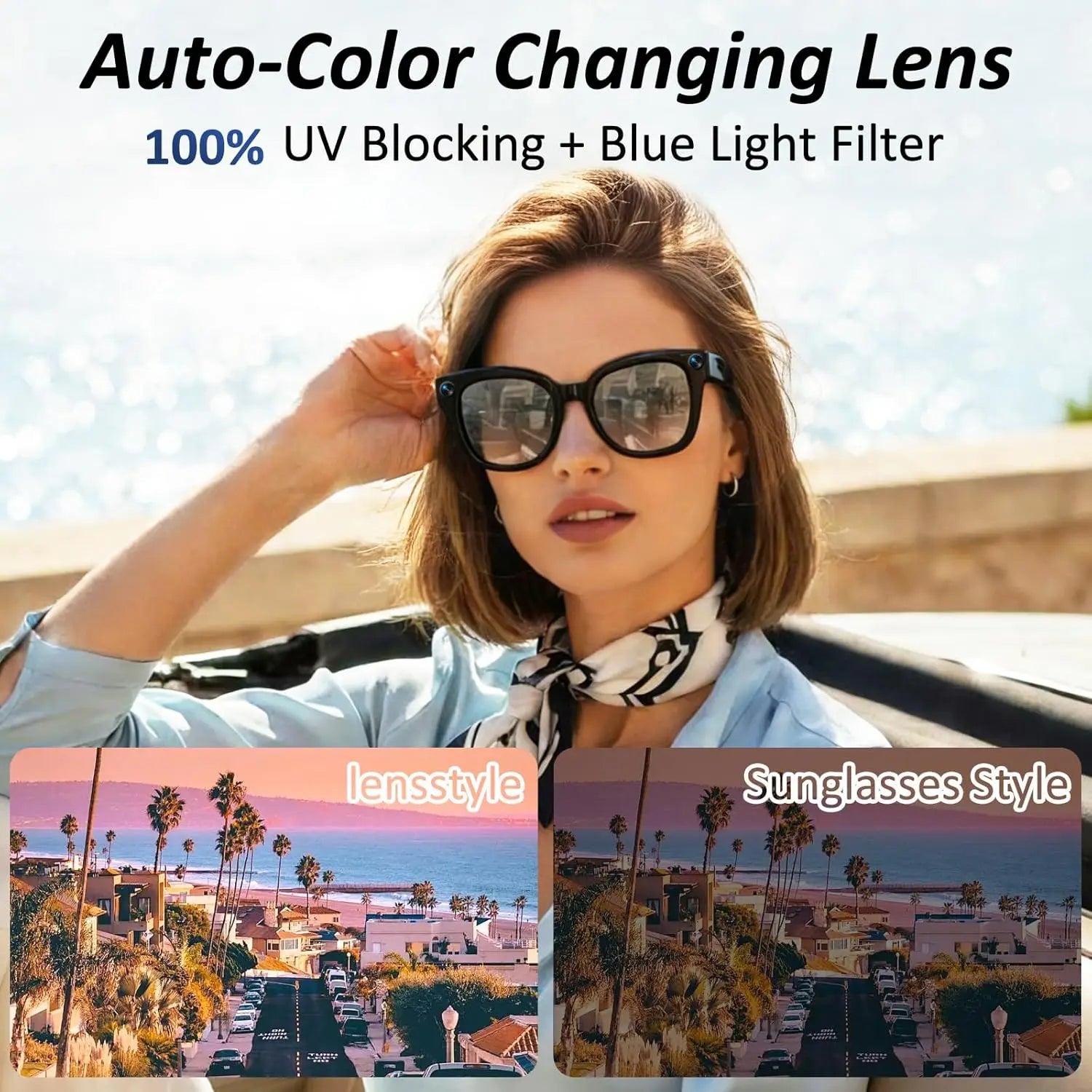 Gafas Inteligentes 2026 Cámara 800W y Traducción