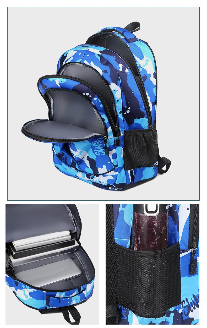 Mochila Impermeable para Laptop 15.6 Pulgadas, Para Hombre