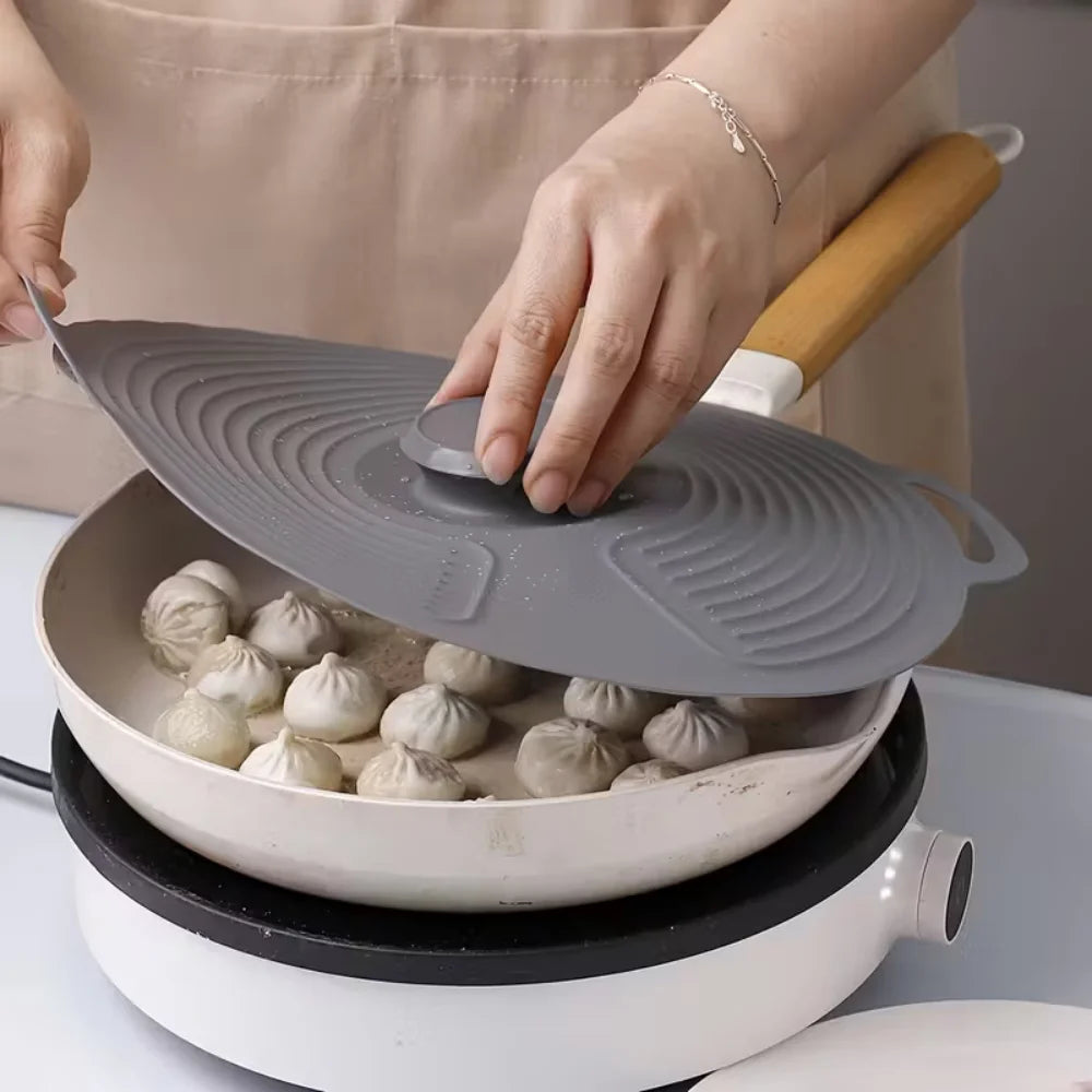 Cuenco de silicona LIDS, LIDS contra salpicaduras de microondas, LIDS reutilizables resistentes al calor, apto para tazones, platos, POTES, sartenes, estufas, ove