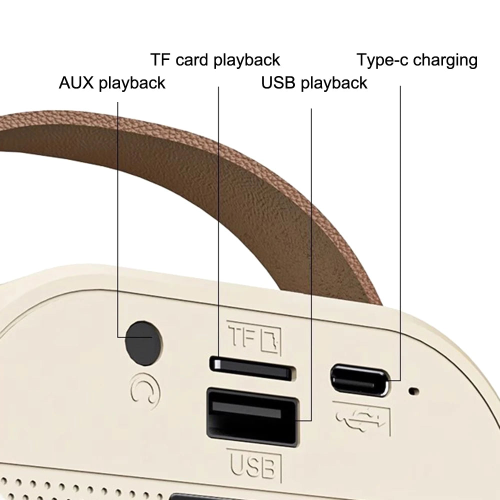 Canto profesional Bluetooth $ altavoz ColumnSpeaker micrófono de Karaoke Ktv de alta gama micrófono inalámbrico de Audio Bluetooth