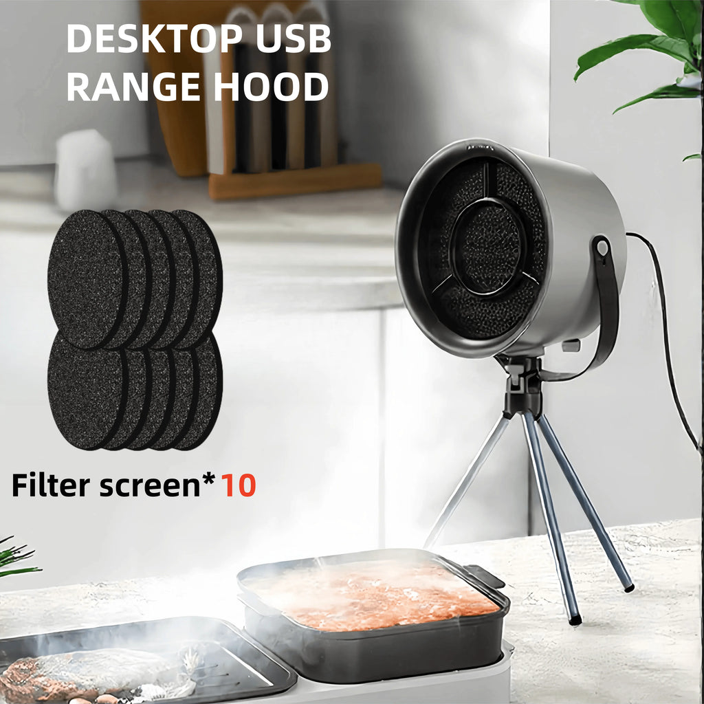Campana Extractora de Escritorio USB Portátil