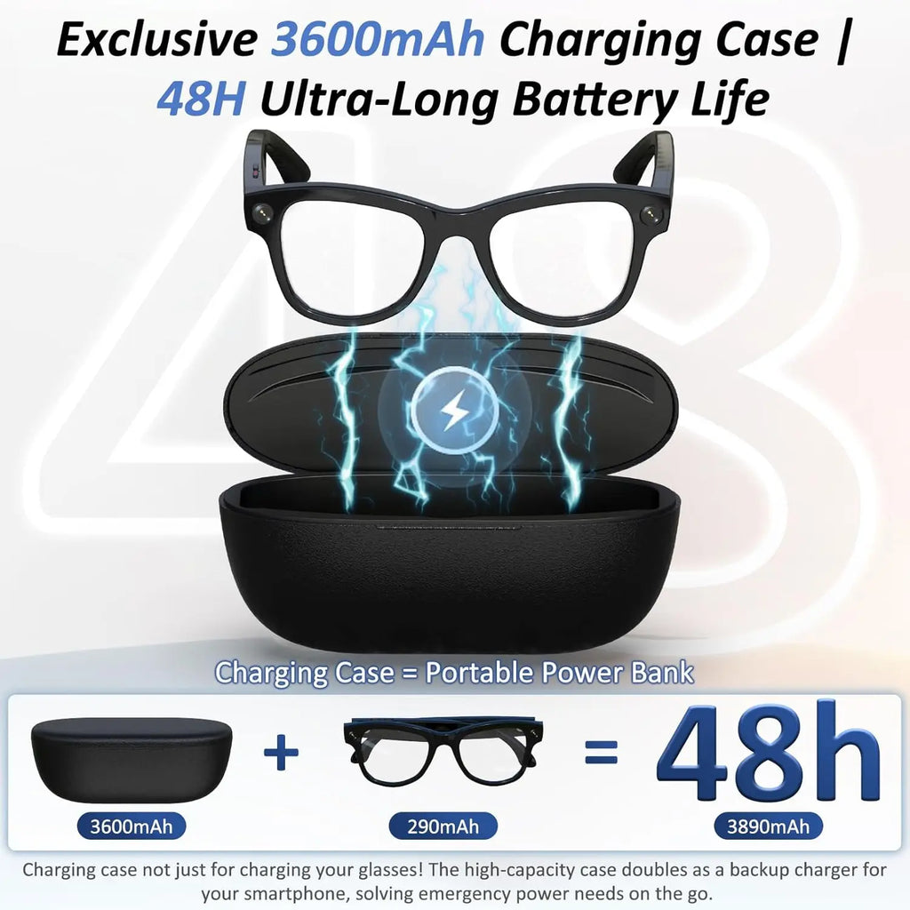 Gafas Inteligentes 2026 Cámara 800W y Traducción