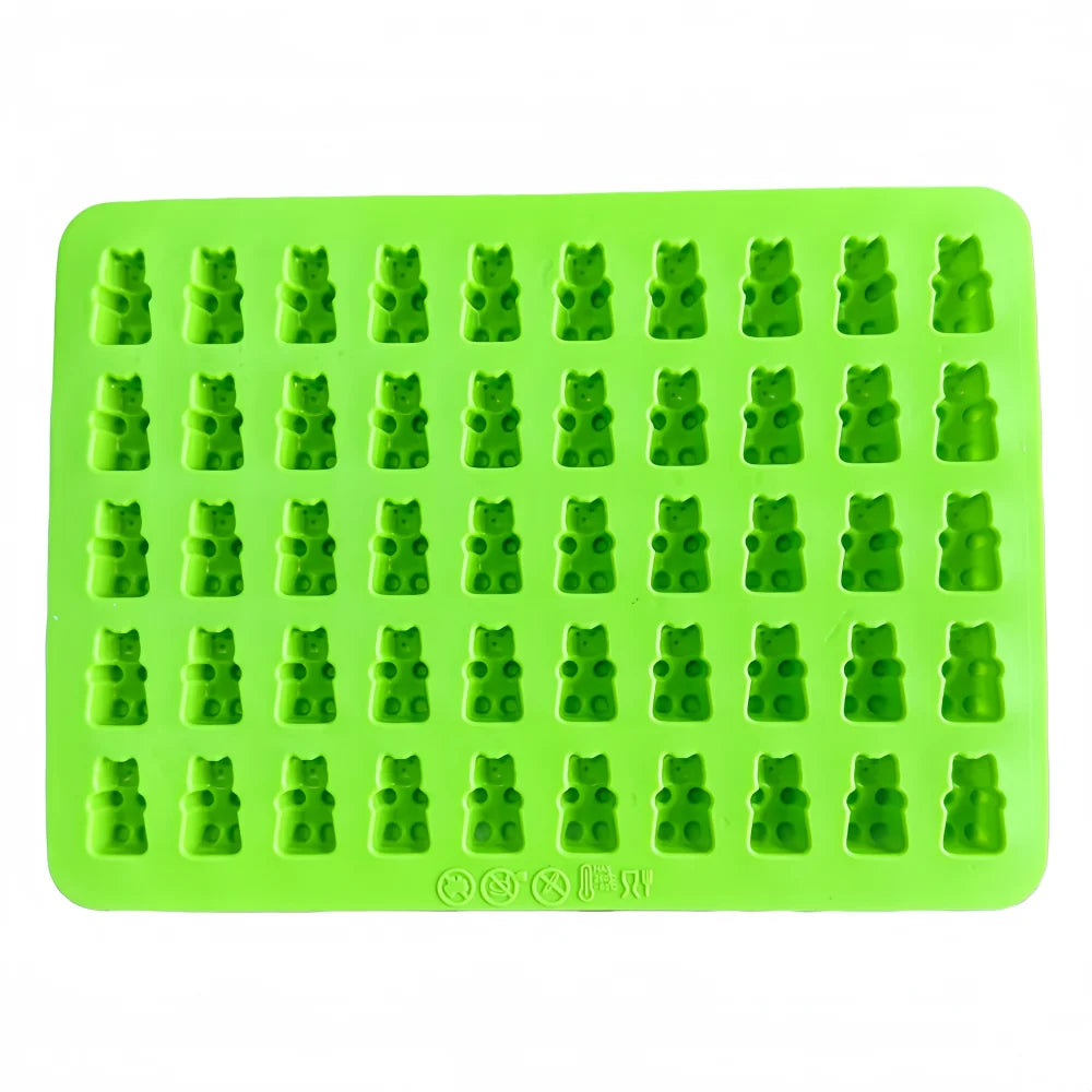 Moldes de Silicona para Dulces de Oso, 4 Piezas