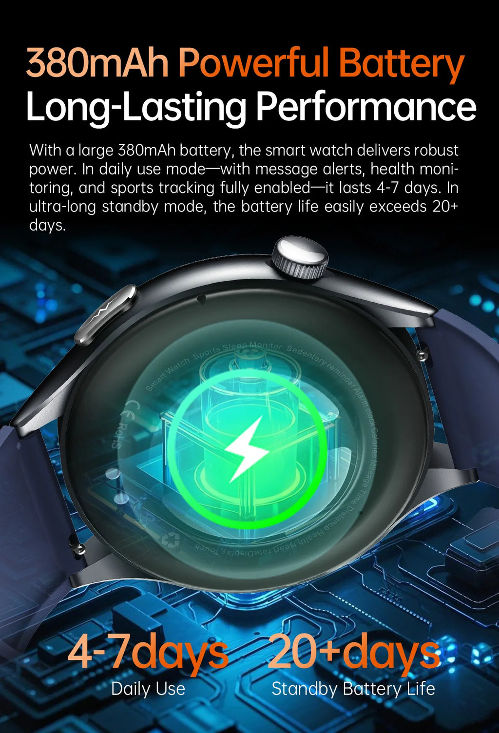 Dido AI E70S Reloj Inteligente ECG Ultrafino