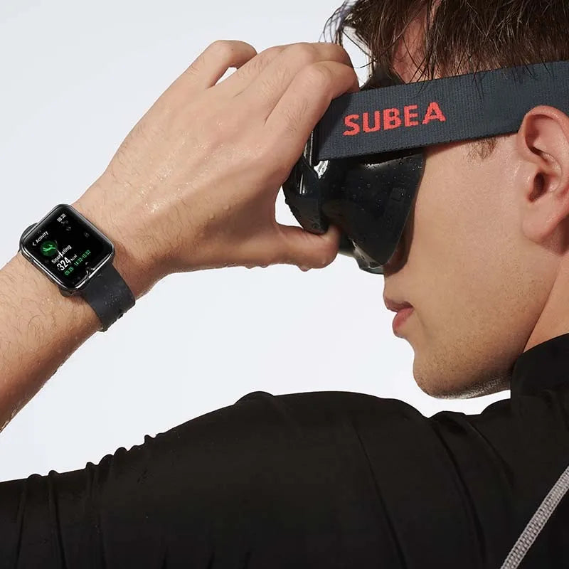 Nuevo Reloj Inteligente Maimo Watch Flow con Pantalla AMOLED de 1.6'', 5ATM, Monitor de Ritmo Cardíaco, Sueño, GPS, Compatible con Android e iOS, Esferas con Diseño IA y Monitoreo de SpO2