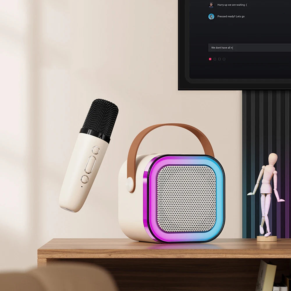 Canto profesional Bluetooth $ altavoz ColumnSpeaker micrófono de Karaoke Ktv de alta gama micrófono inalámbrico de Audio Bluetooth