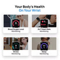 Nuevo Reloj Inteligente Maimo Watch Flow con Pantalla AMOLED de 1.6'', 5ATM, Monitor de Ritmo Cardíaco, Sueño, GPS, Compatible con Android e iOS, Esferas con Diseño IA y Monitoreo de SpO2