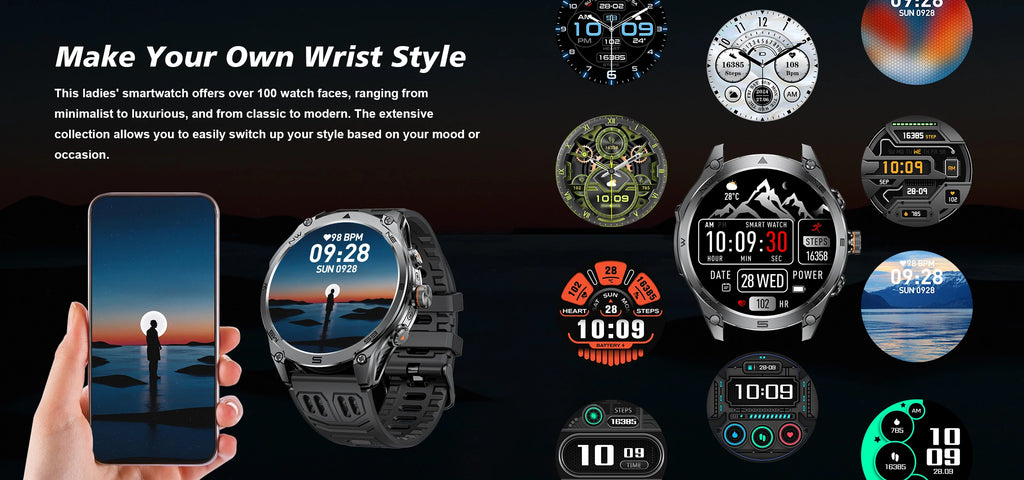 Reloj Inteligente GPS Militar 170+ Deportes