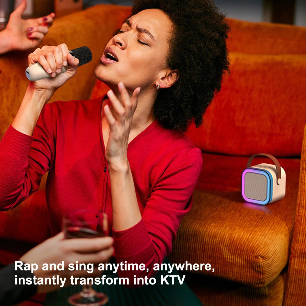 Canto profesional Bluetooth $ altavoz ColumnSpeaker micrófono de Karaoke Ktv de alta gama micrófono inalámbrico de Audio Bluetooth