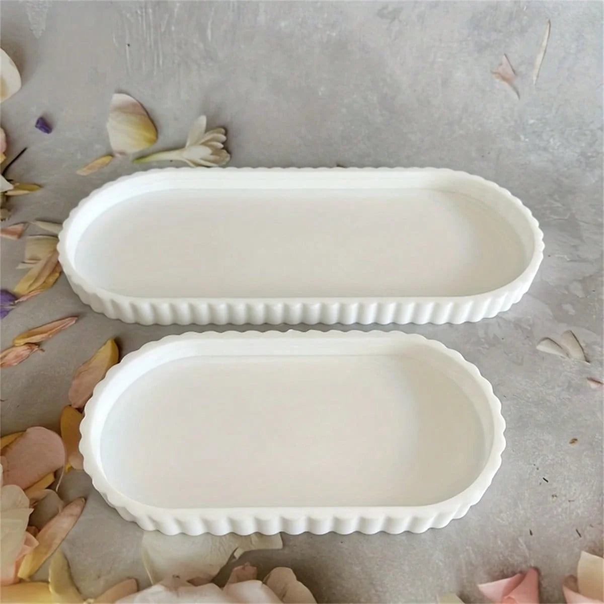 Bandeja de almacenamiento para tocador de baño, encimera de jabón, velas perfumadas, bandeja para plantas pequeñas, tocador para organización del fregadero de cocina