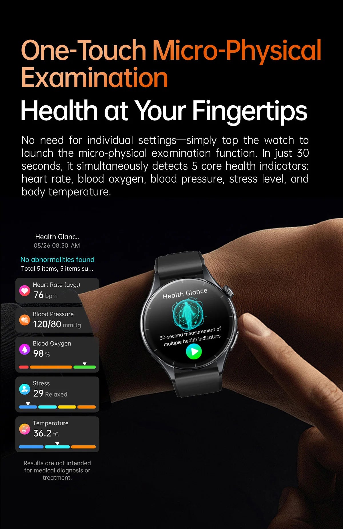 Dido AI E70S Reloj Inteligente ECG Ultrafino