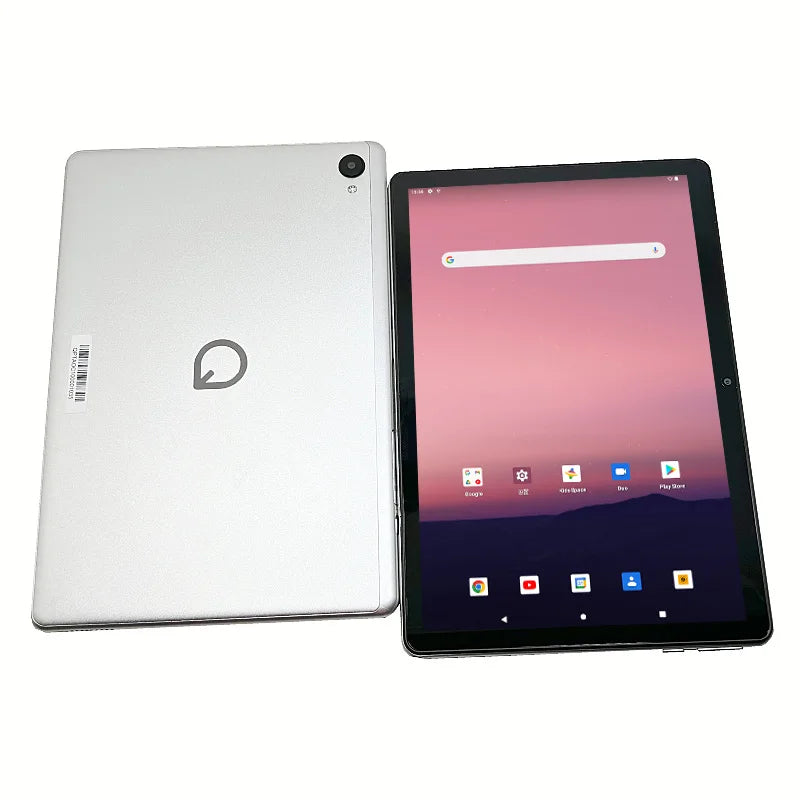 Tabletas Tipo C de 10.1 Pulgadas, Android 12, CPU MTK8183 de Ocho Núcleos, 4 GB de RAM, 128 GB de ROM, Batería de 6000 mAh, Bluetooth 5.0, GPS, Cámaras de 8.0MP+13.0MP ﻿
