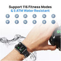 2106 Maimo reloj flujo GPS Smartwatch 1,6 "Pantalla AMOLED oxígeno en sangre Monitor de ritmo cardíaco reloj 225mAh batería 5ATM