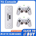 Consola de juegos Retro BOYHOM Y6, 4K, 60fps, salida HDMI, baja latencia, GD10, TV Game Stick, consola de juegos portátil para el hogar con doble mango para GBA