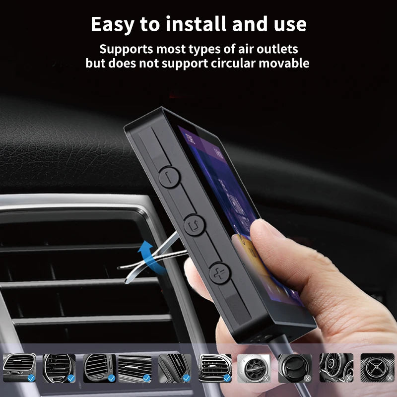 Receptor de Audio para Auto DYBO M6, Transmisor FM Bluetooth, Pantalla MP5 4,3"