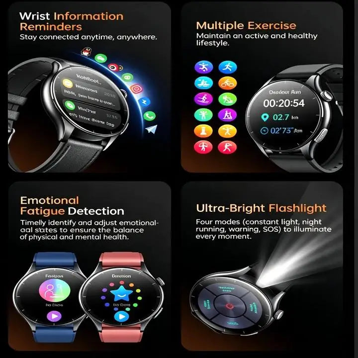 Dido AI E70S Reloj Inteligente ECG Ultrafino