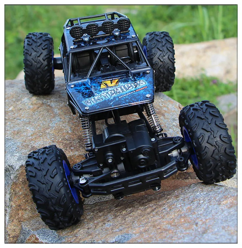 Coche RC 4WD 1:12 y 1:16 Rock Crawler Todoterreno con LED