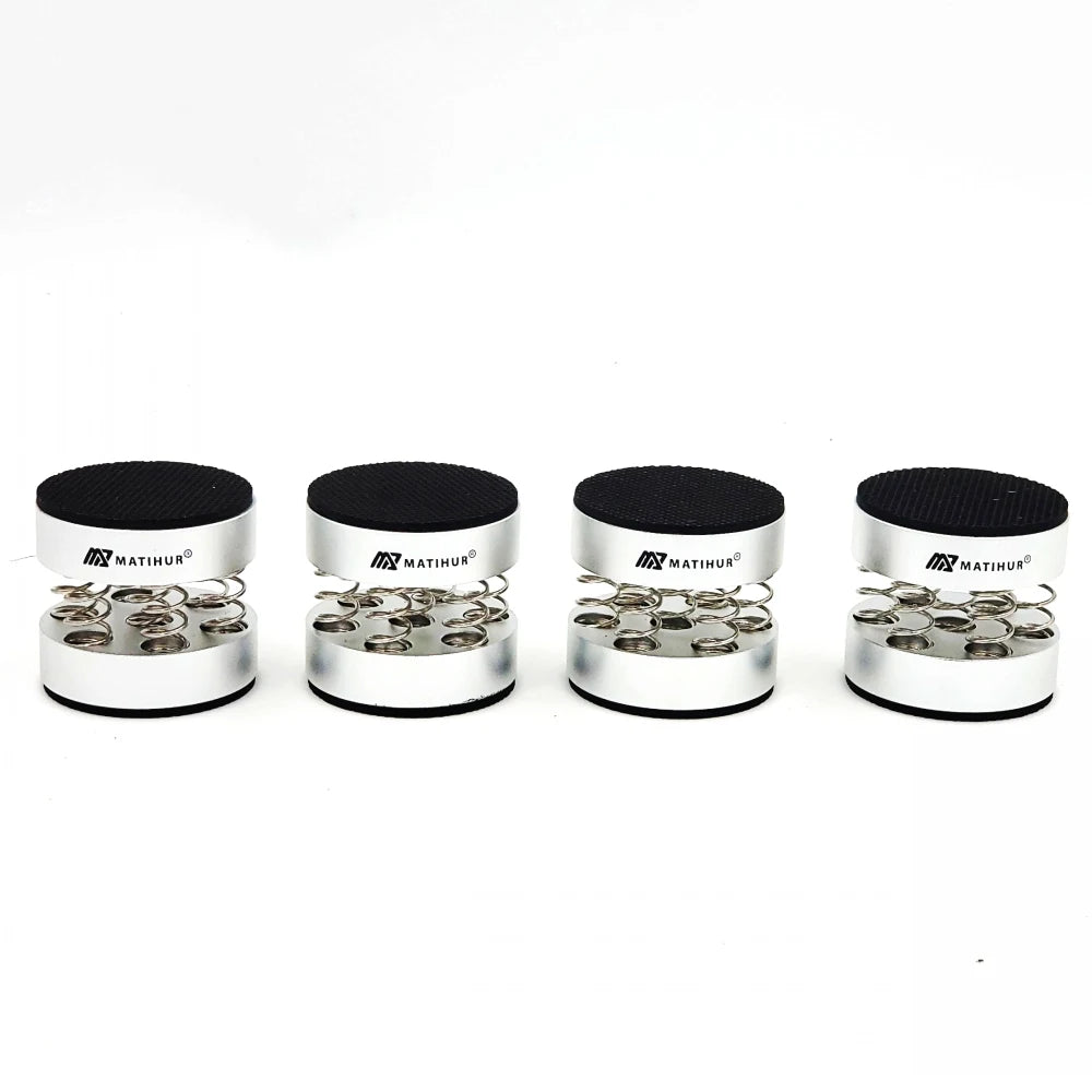Almohadilla de amortiguación para audiófilos, soporte HIFI para altavoz, amplificador de audio y CD, peso de 102g