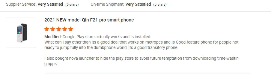 Qin F21 Pro compatible con Google RAM3GB/4GB Rom 32GB/64GB pantalla táctil 2,8 pulgadas Android11 MTK6761