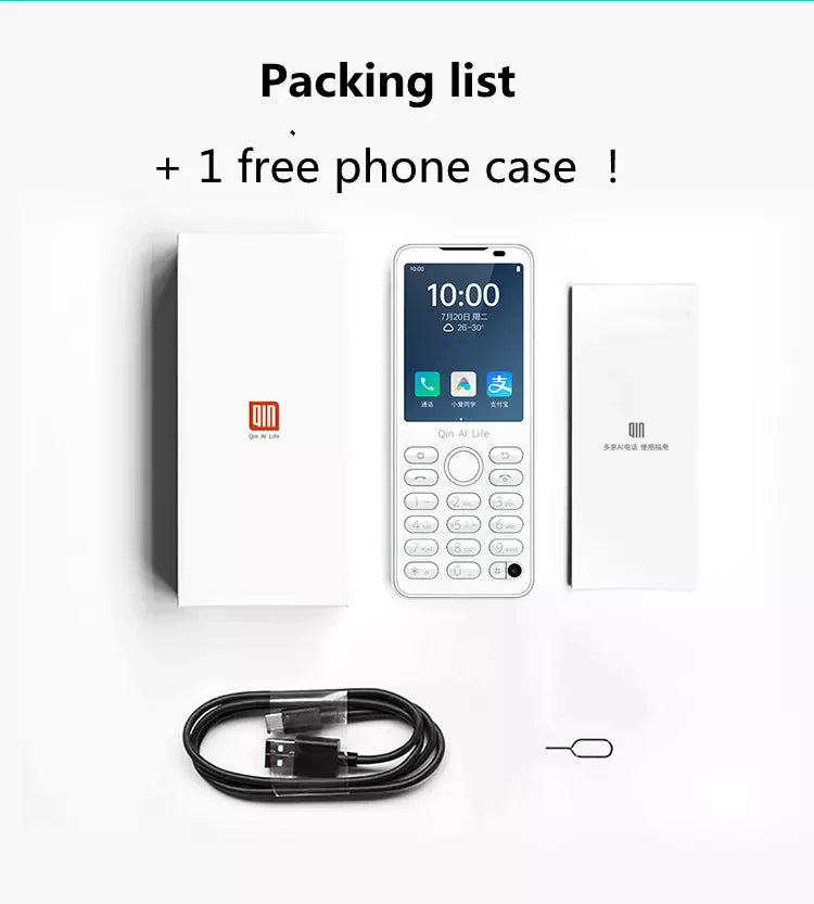 Qin F21 Pro compatible con Google RAM3GB/4GB Rom 32GB/64GB pantalla táctil 2,8 pulgadas Android11 MTK6761