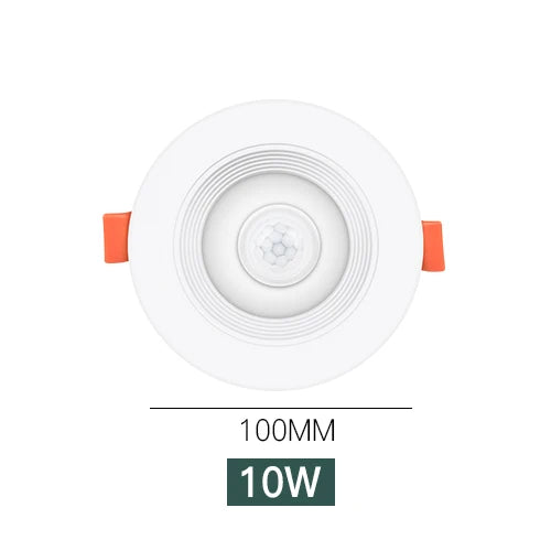 Foco LED Empotrable con Sensor de Movimiento PIR