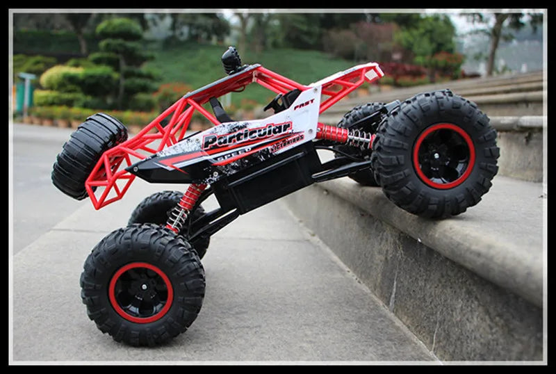 Coche RC 4WD 1:12 y 1:16 Rock Crawler Todoterreno con LED