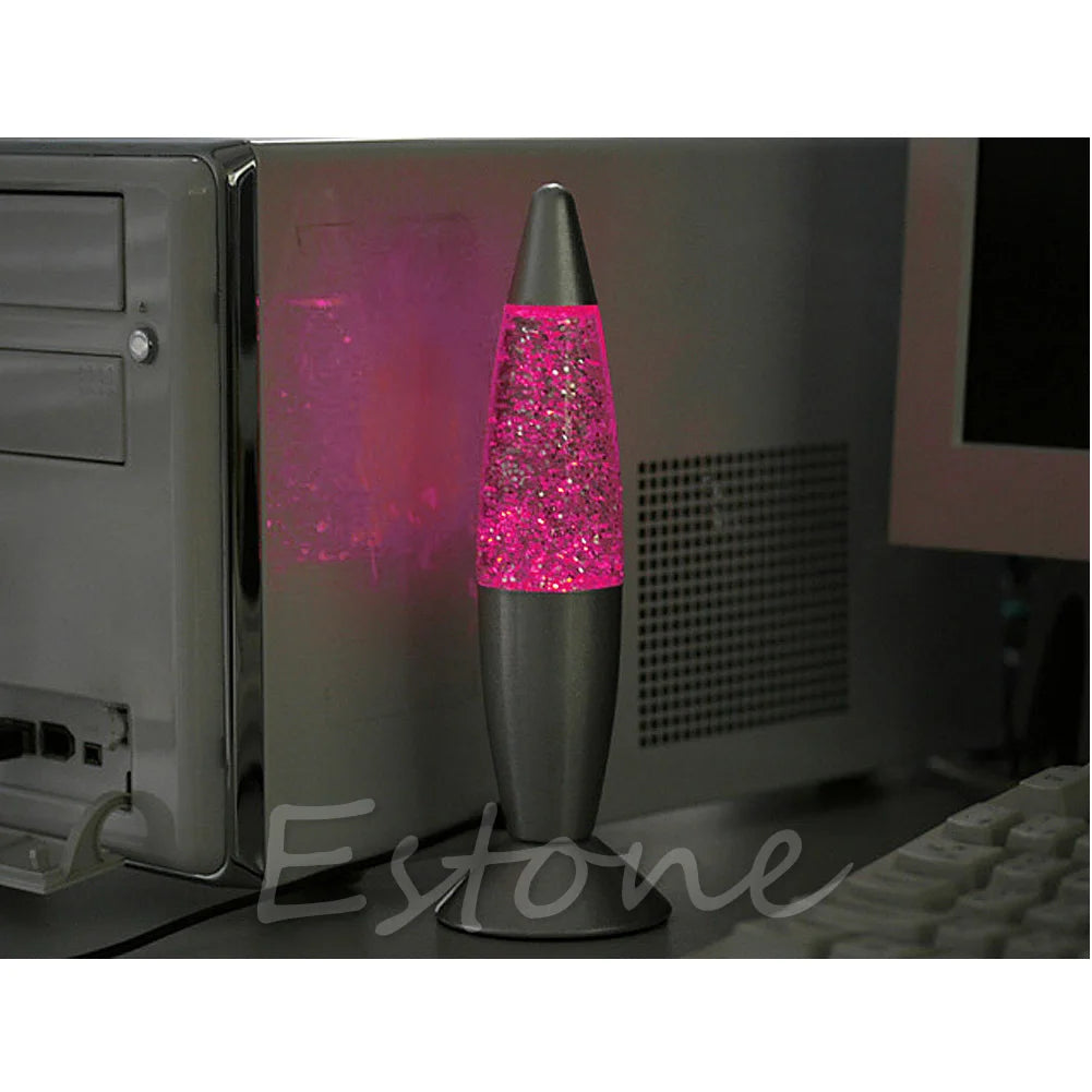 Lámpara de Lava cambiante MultiColor USB, luz LED brillante para decoración de fiesta