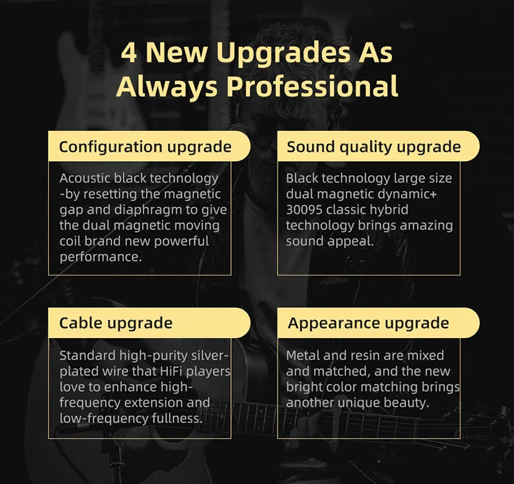 KZ ZSN Pro X Auriculares Híbridos de Metal