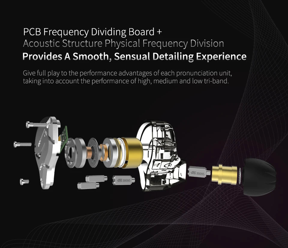 KZ ZS10 Pro Auriculares con Cable Gamer Monitor