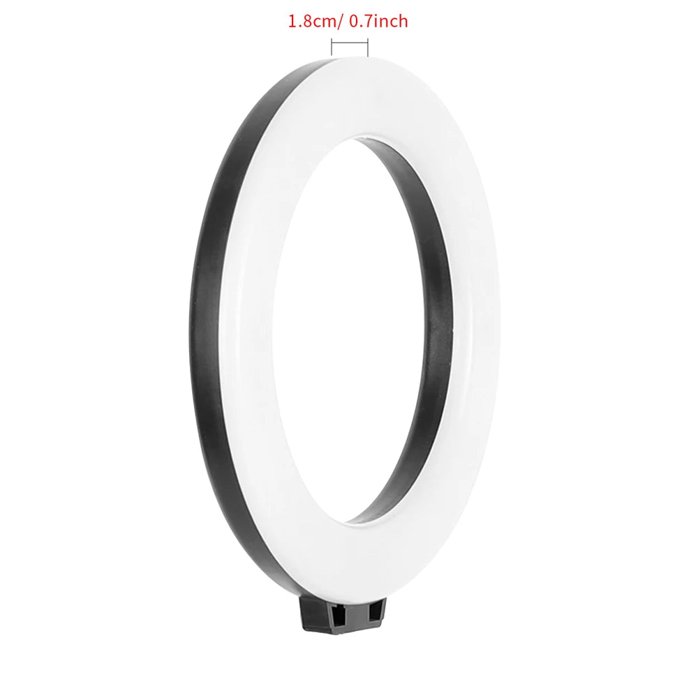 Aro de Luz LED 6 Pulgadas USB para Selfie, Streaming y Maquillaje