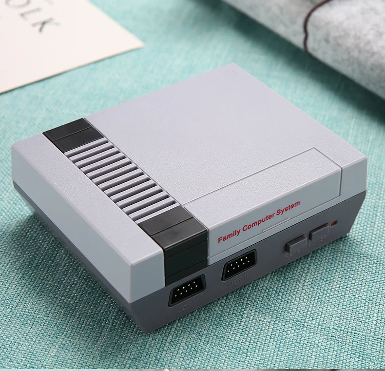 Consola de videojuegos Retro, consola de TV con salida AV, 500 juegos clásicos integrados, mando Dual para FC/ N ES