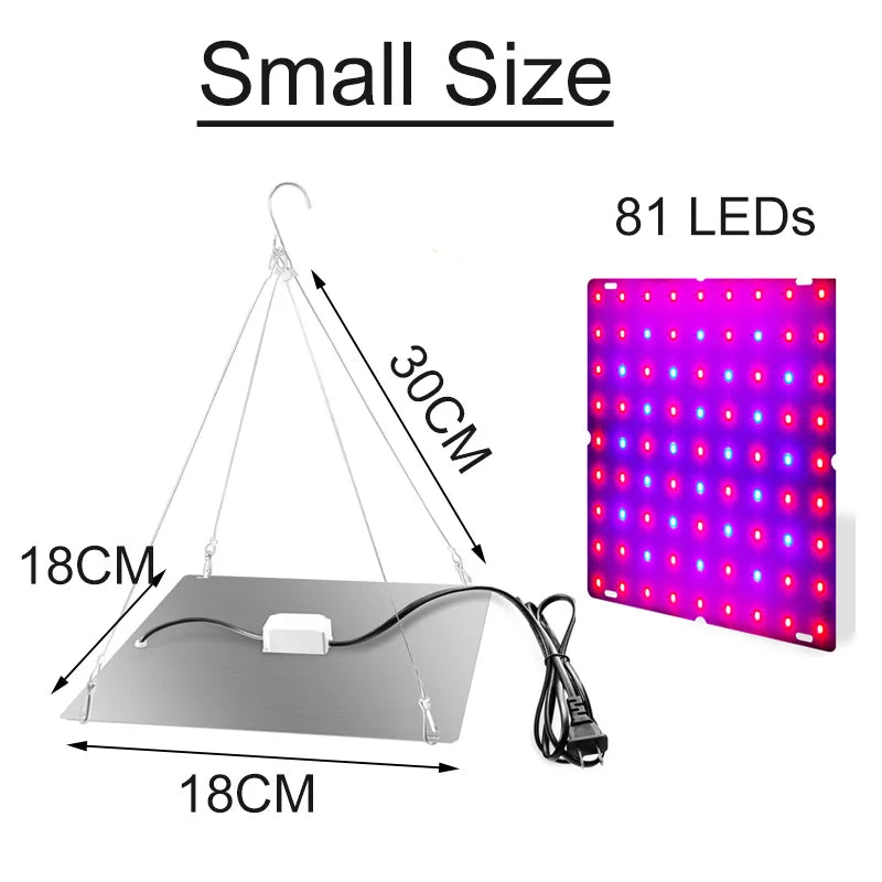 Lámpara LED de Cultivo para Plantas Espectro Completo