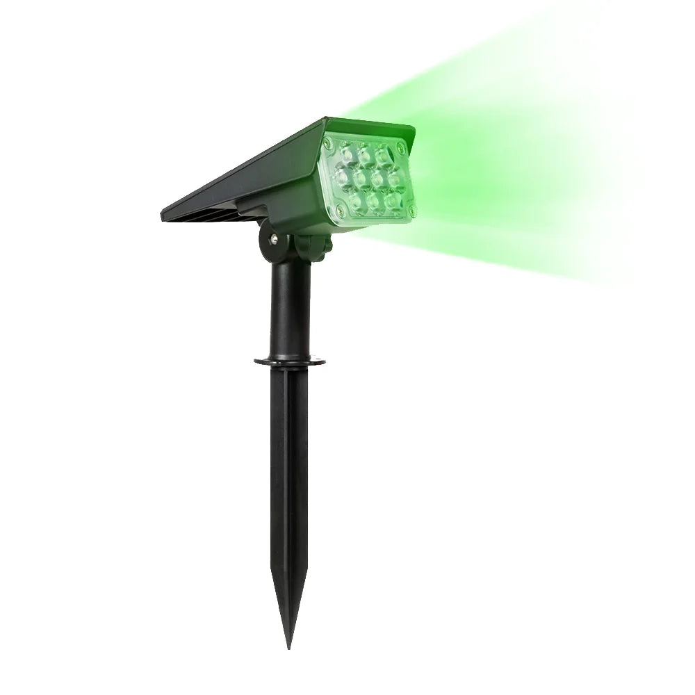 Foco Solar LED para Exteriores, Superbrillante con Temperatura Ajustable IP65