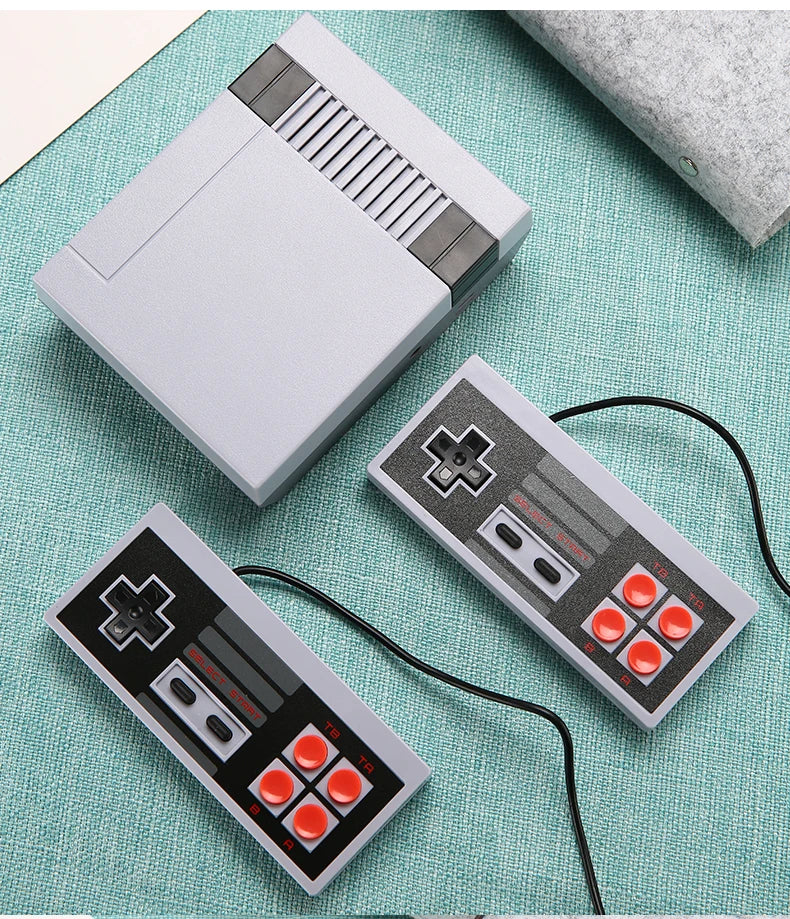 Consola de videojuegos Retro, consola de TV con salida AV, 500 juegos clásicos integrados, mando Dual para FC/ N ES
