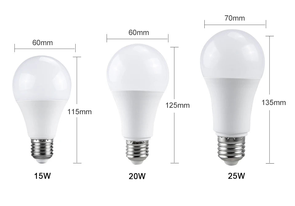 Bombilla LED E27 con Sensor de Movimiento por Radar