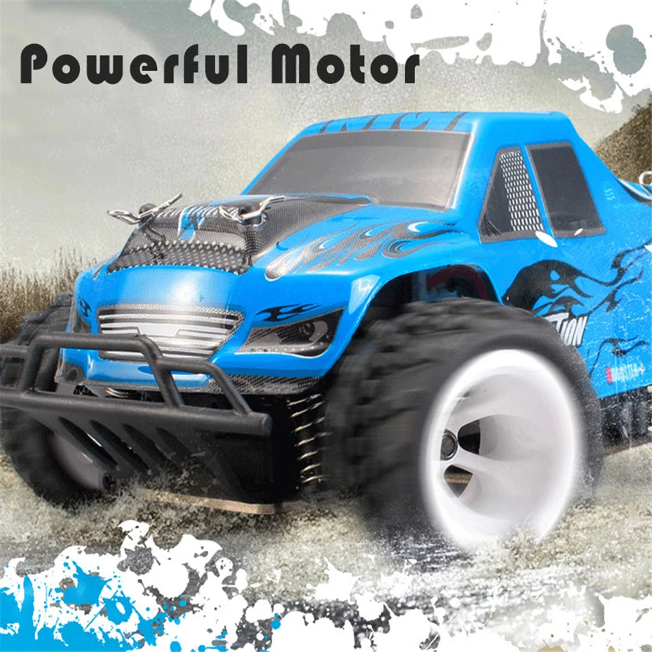 Wltoys-Coche de Control remoto para niños, auto de carreras a Control remoto de 30 KM/H, 1:28 RTR, 2,4G, 4WD, 4 canales, K969/K989