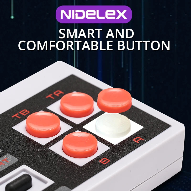 Consola de videojuegos Retro, consola de TV con salida AV, 500 juegos clásicos integrados, mando Dual para FC/ N ES