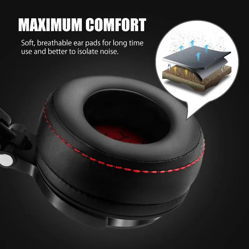 Oneodio con cable Profesional Estudio Auriculares Con microfono Estéreo Estudio Pro DJ Auricular Para El Teléfono de PC Ordenador sobre oreja monitora DJ cascos musica