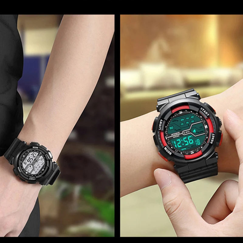 Reloj Digital LED Deportivo MAYZHISU Militar Hombre